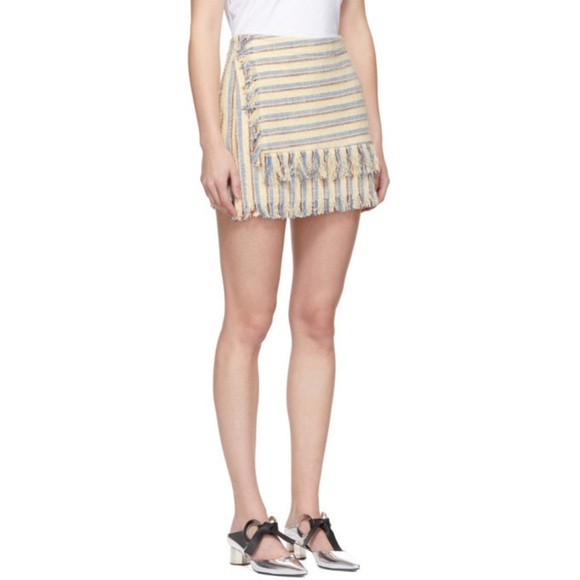 3.1 Phillip Lim Off-White and Blue Fringe Skort
by 3.1 Phillip Lim Size 6 - Picture 4 of 9